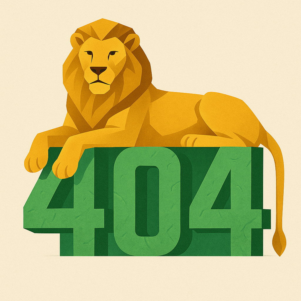 Illustration 404-Meldung