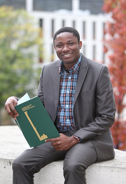 DAAD-Preis 2012: Preisträger Clement Appiah aus Ghana (Foto: Maike Glöckner)