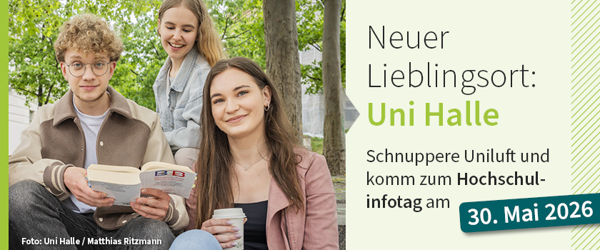 Hochschulinformationstag an der Uni Halle