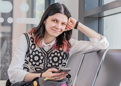 Sarah Wiechert, Studentin der Geschichte im Kombi-Studiengang an der Uni Halle