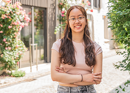 Studienbotschafterin Ha An Tran