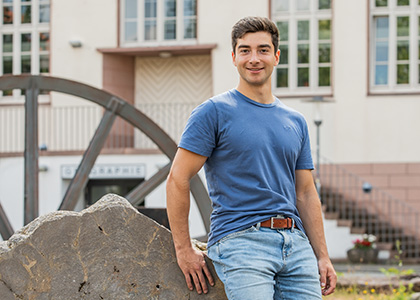 Studienbotschafter John Häcker