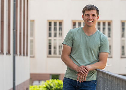 Studienbotschafter Tommy Kuchinke