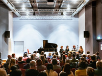 Blick in den Konzertsaal des Instituts für Musik