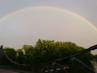 Foto: Regenbogen über der Peißnitz