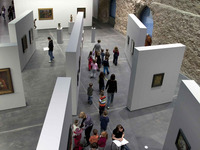 Ausstellung in der Moritzburg (Bild öffnet vergrößert)