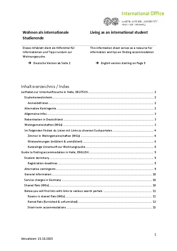 Housing Guide Housing Guide