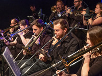 Auftritt der Uni-Bigband (Bild öffnet vergrößert)