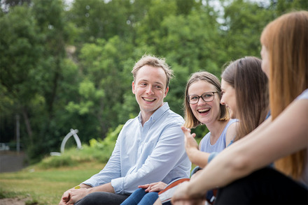 Foto: Peißnitz im Sommersemester 2019