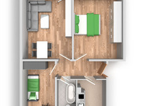 Grundriss (Bild öffnet vergrößert)