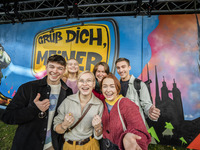 Vor der Selfie-Wand konnte ein Erinnerungsfoto gemacht werden. 