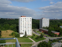 Aussicht vom Wohnheim