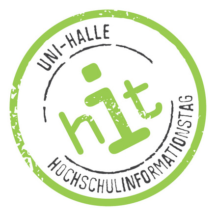 Zu sehen ist das Logo vom HIT der Uni Halle.