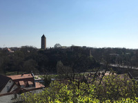 Zu sehen ist die Burg Giebichenstein.