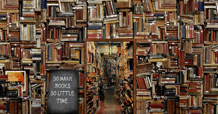 Pixabay/Prettysleepy Bücherwand