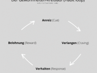 Der Gewohnheiten-Kreislauf; so entsteht eine Gewohnheit
