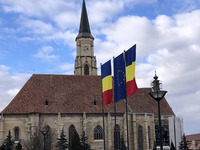 Auf dem Foto sieht man die Klausenburger Michaelskirche. (Bild öffnet vergrößert)