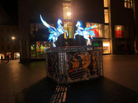 Foto: Marktplatz Halle (Bild öffnet vergrößert)