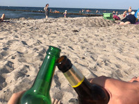 Auf dem Foto sieht man die Ostse. (Bild öffnet vergrößert)