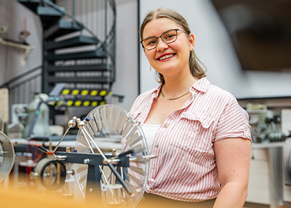 Studienbotschafterin Elisa Hobert