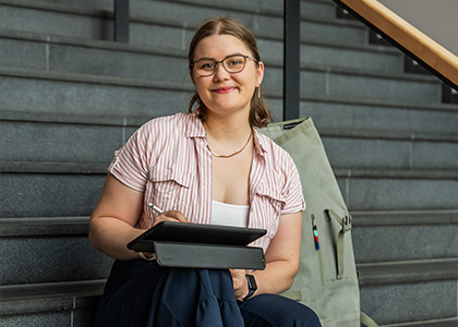 Studienbotschafterin Elisa Hobert