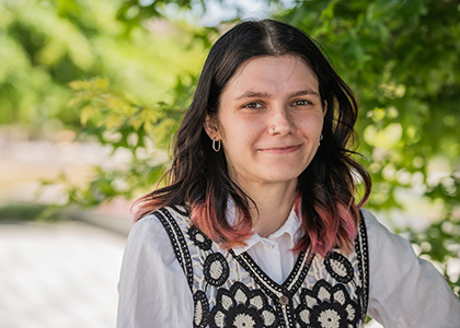 Studienbotschafterin Sarah Wiechert