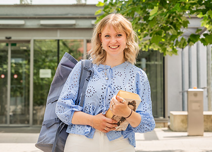 Studienbotschafterin Victoria Weiß